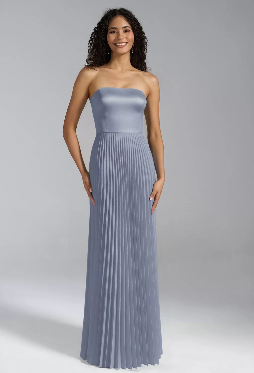 AW Hermione Dusty Blue  Bridesmaid Dresses